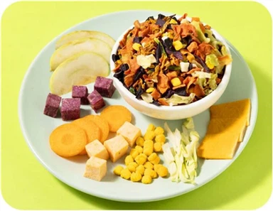 Сушені овочі та фруктові суміш